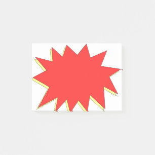 Notas Post-it® El super héroe del cómic Zap