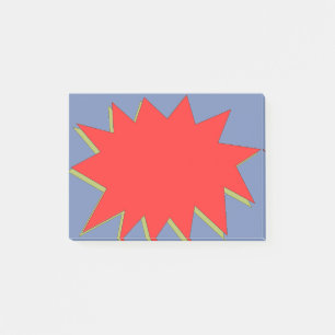 Notas Post-it® El super héroe del cómic Zap