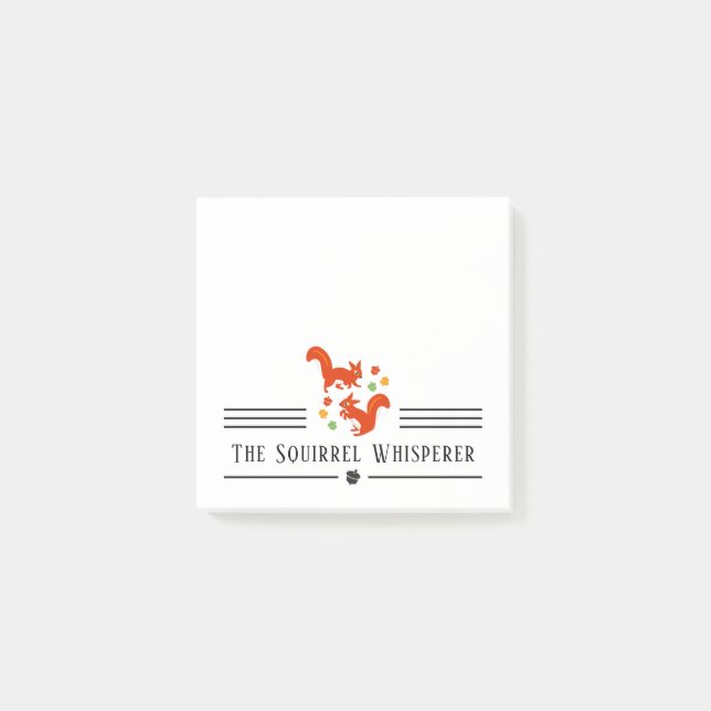 Notas Post-it® El susurro de la ardilla (Anverso)