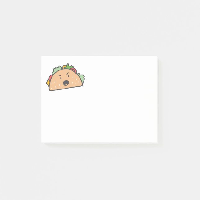 Notas Post-it® El taco gruñón (Anverso)