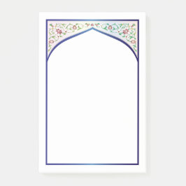 Notas Post-it® El Taj Mahal floral