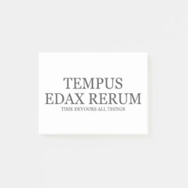 Notas Post-it® El tiempo devora todas las cosas - oscuridad