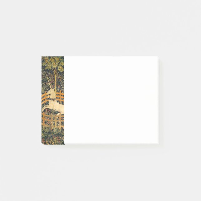 Notas Post-it® El unicornio en cautiverio (Anverso)