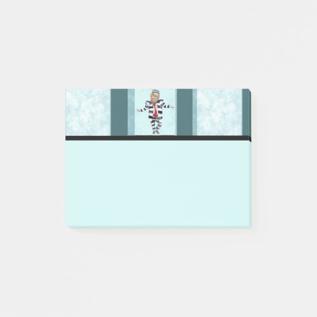 Notas Post-it® El uso de Trump en prisión (Anverso)