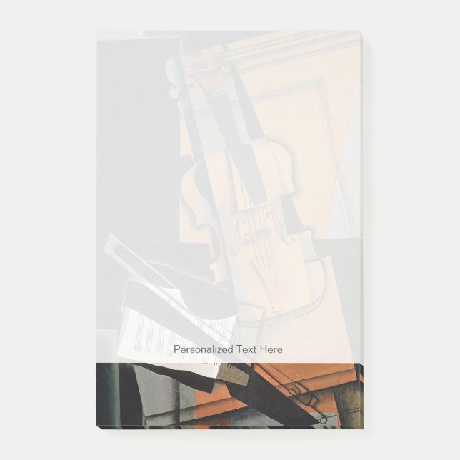 Notas Post-it® El violín, 1916 (Anverso)