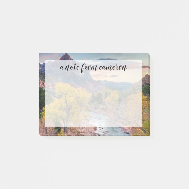 Notas Post-it® El Watchman en otoño (Anverso)