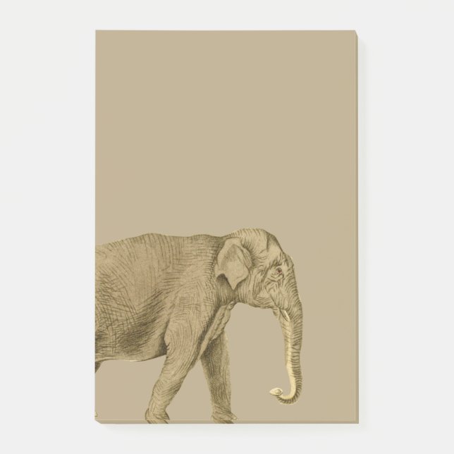 Notas Post-it® Elefante (Anverso)