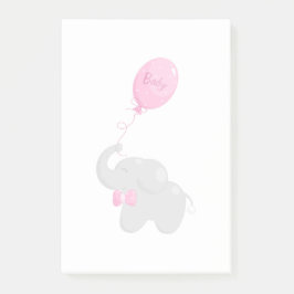 Notas Post-it® Elefante con globo