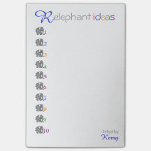 Elefante creativo personalizado de las ideas de