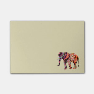 Notas Post-it® Elefante multicolor