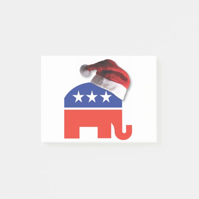 Notas Post-it® Elefante Republicano-XMAS (Anverso)