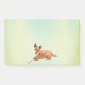 Notas Post-it® Elegant Basenji Dog 