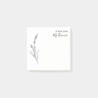 Notas Post-it® Elegant Doodle Branch Post-it Notes