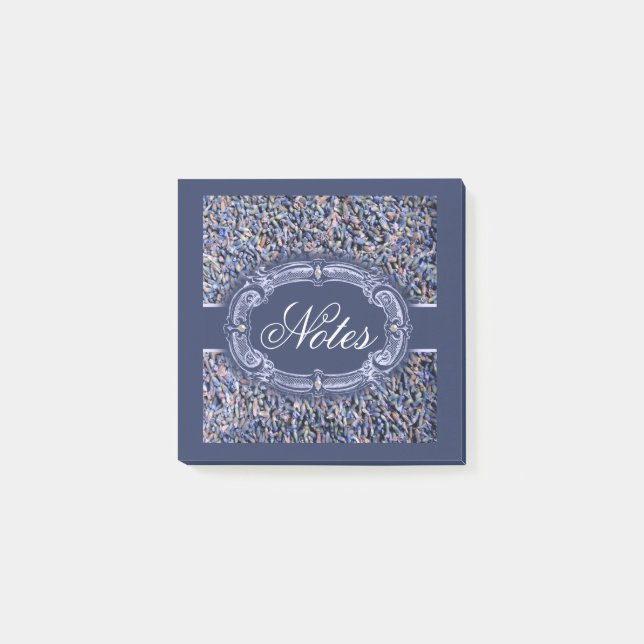 Notas Post-it® Elegant Lavender Buds Post-it Notes (Anverso)