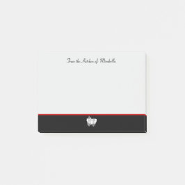 Notas Post-it® Elegant Personalizado Kitchen de Silverware Post i