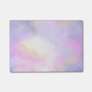 Notas Post-it® Elegante Abstracto Acuarela Diseño de Espacio Cósm