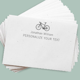Notas Post-it® Elegante Bicicleta Simple Retro Estacionamiento Pe