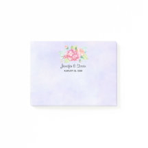 Elegante Boda de flores de color rosa