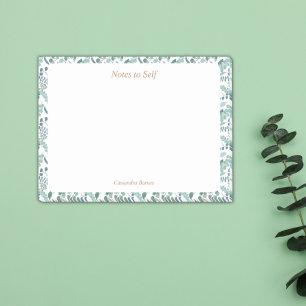 Notas Post-it® Elegante Botánica Moderna Pegajosa Personalizada
