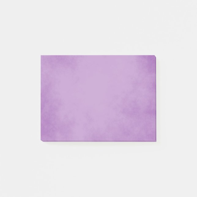 Notas Post-it® Elegante diseño de pergamino de lavanda (Anverso)
