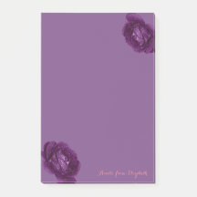 Elegante, femenino y con estilo, púrpura, rosas