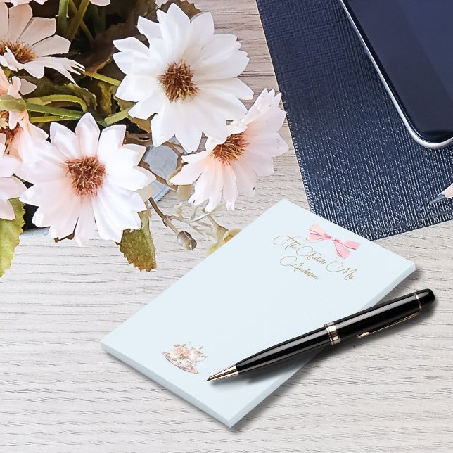 Notas Post-it® Elegante fiesta de té de Regencia para despedida d (Subido por el creador)