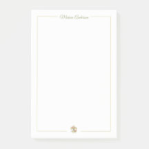Elegante Fleur de Lys floral personalizada