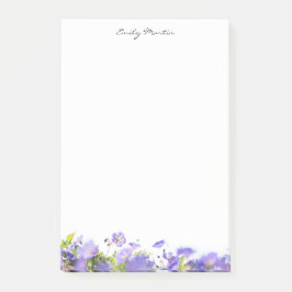 Notas Post-it® Elegante, floral minimalista Personalizada