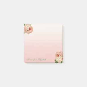 Notas Post-it® Elegante Girly elegante, Rosas