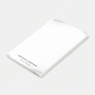 Notas Post-it® Elegante Lujo Boutique White Gold