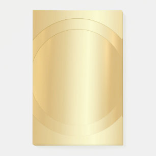 Notas Post-it® Elegante plantilla moderna en blanco con aspecto d