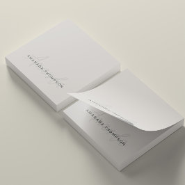 Notas Post-it® Elegante profesional moderno personalizado con nom