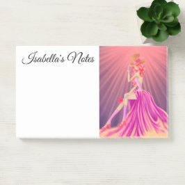 Notas Post-it® Elegante Steampunk Glamour Prom Queen