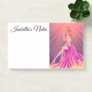 Notas Post-it® Elegante Steampunk Glamour Prom Queen