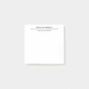 Notas Post-it® Elegante y atractiva Minimalista