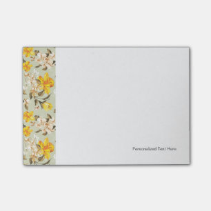 Notas Post-it® Elegante y luminoso diseño floral