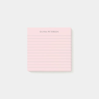 Notas Post-it® Elegante Y Moderno Lino Pegajoso