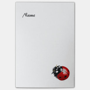 Notas Post-it® Elegante y moderno mariquita personalizada