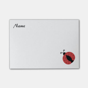 Notas Post-it® Elegante y moderno mariquita personalizada