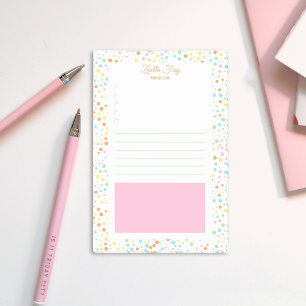 Notas Post-it® Elementos Esenciales Coloridos de Lunares para el 