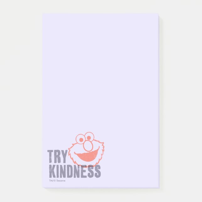 Notas Post-it® Elmo | Intentar amabilidad (Anverso)