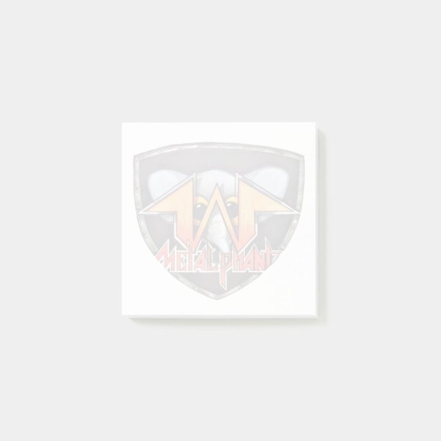 Notas Post-it® Emblema de Metalphant (Anverso)