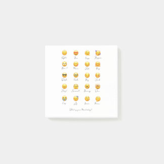 Notas Post-it® Emoji