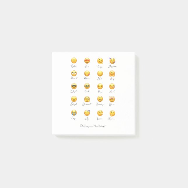 Notas Post-it® Emoji (Anverso)