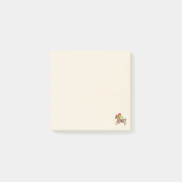 Notas Post-it® Emoji de la equitación