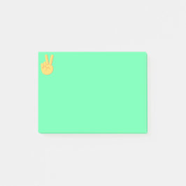 Notas Post-it® Emoji de Paz
