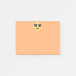 Notas Post-it® Emoji Elegante Con Gafas