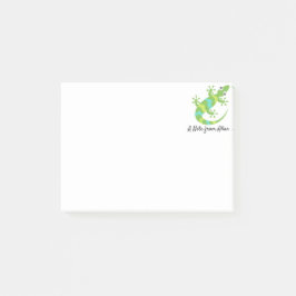 Notas Post-it® Emoji Gecko Lizard
