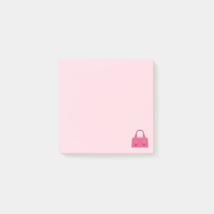 Notas Post-it® Emoji rosada del monedero