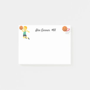 Notas Post-it® Emojis del baloncesto